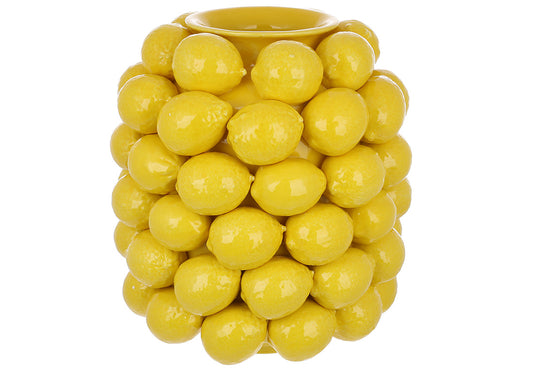 Ваза порцелянова "Lemon" 28x35см Стильний декор -  Prosto dim
